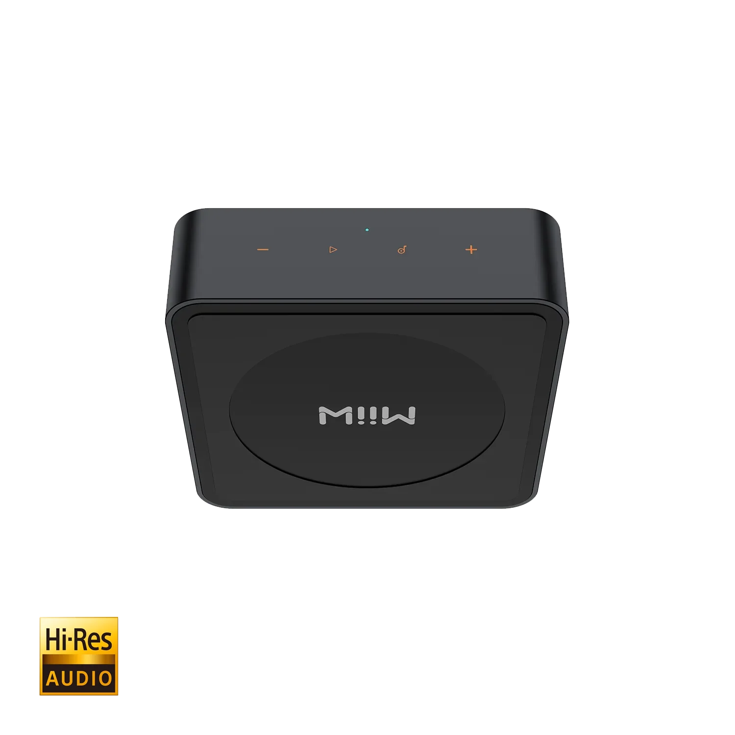 WiiM Pro Bodenansicht des Audio Hi Res Streamers