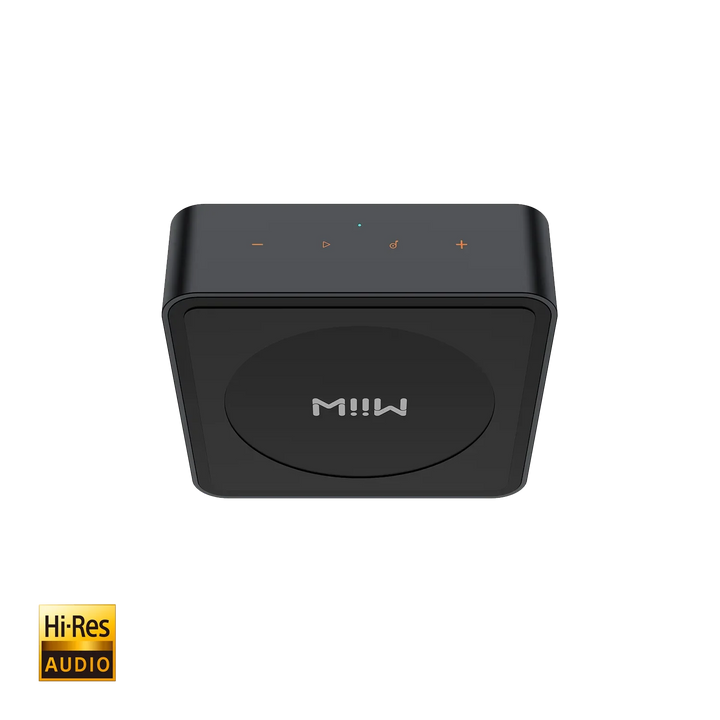 WiiM Pro Bodenansicht des Audio Hi Res Streamers