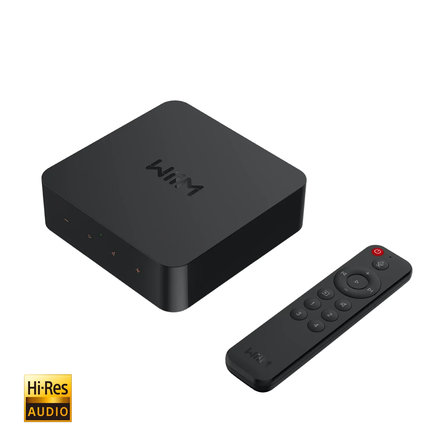 WiiM Pro Plus Ultra Hi Res Audio Streamer mit Fernbedienung 