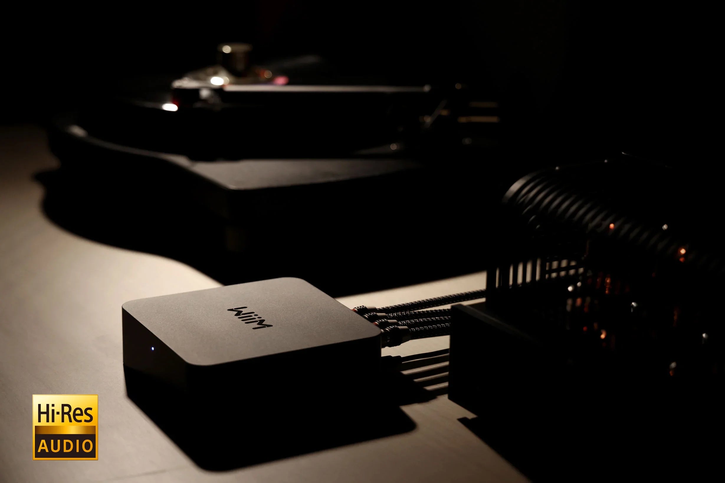 WiiM Pro Plus Ultra Hi Res Audio Streamer mit Fernbedienung 